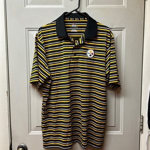 🎉HP🎉 Like new!!! Steelers collared shirt, size large